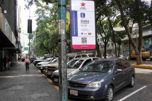Parquímetros digitales en Caracas