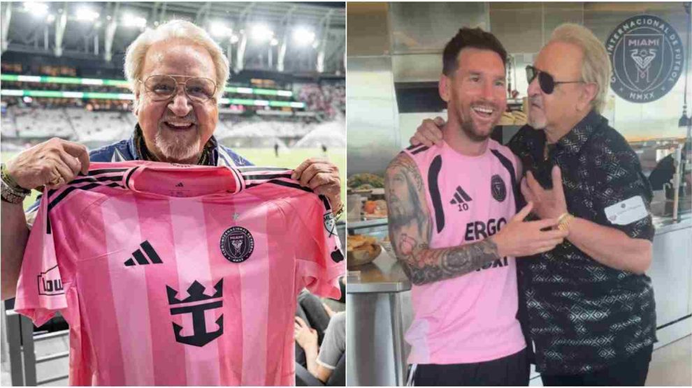 Quico besó a Messi en Miami