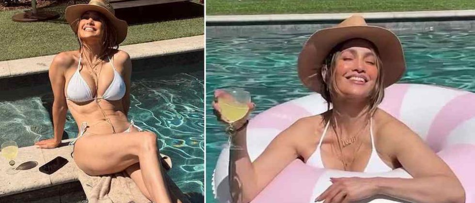 Jennifer Lopez sorprendió en bikini