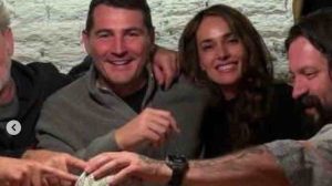 Iker Casillas e Irene Esser cenando