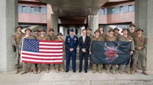 General Dan Caine visitó Caracas