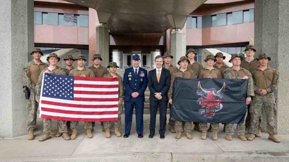 General Dan Caine visitó Caracas