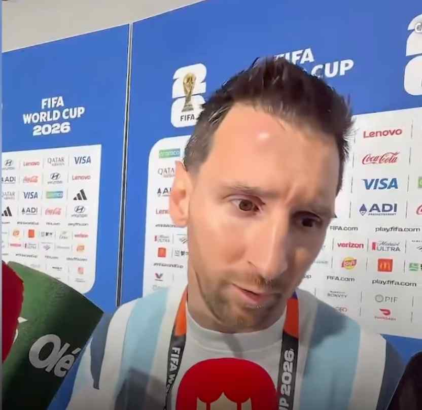 Lionel Messi envía mensaje a Venezuela