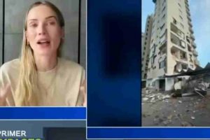 Kimberly Dos Ramos recordó el terremoto en Venezuela