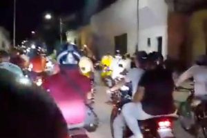 Protesta por cortes eléctricos en San Mateo