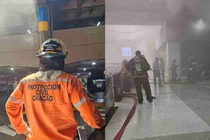 Incendio en el CCCT de Caracas moviliza a equipos de emergencia este 30 de julio