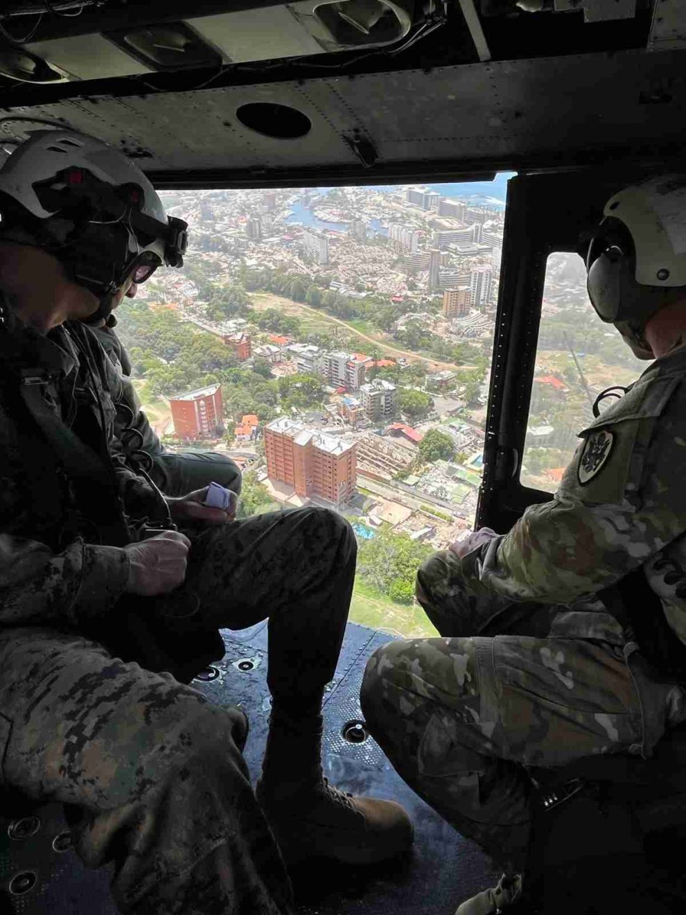 Jefe del Comando Sur en La Guaira