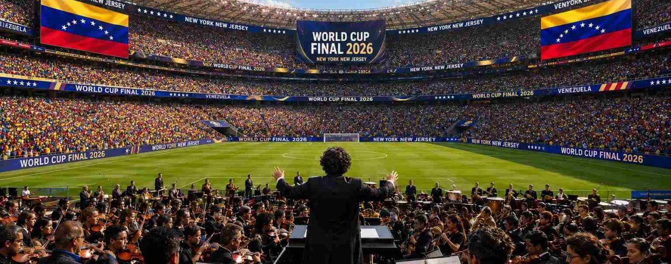 Gustavo Dudamel dirigirá homenaje a Venezuela en el show de la final del Mundial 2026