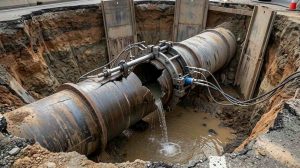 Tubería matriz se rompió