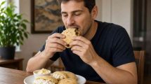Iker Casillas come arepas venezolanas