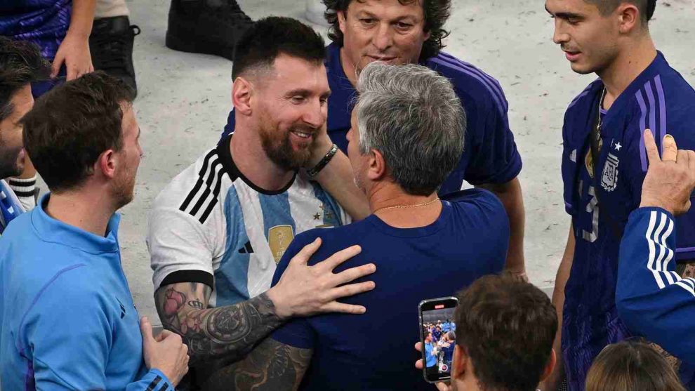 Relación de Lionel Messi con su padre