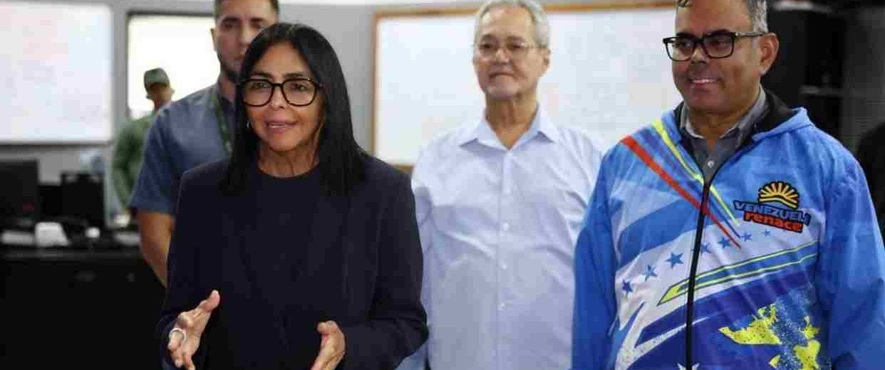 Delcy Rodríguez pide ahorrar electricidad ante demanda récord y apagones