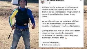 ICE detiene a jinete venezolano