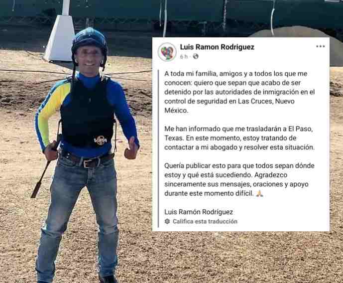 ICE detiene a jinete venezolano