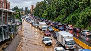 lluvia carretera panamericana