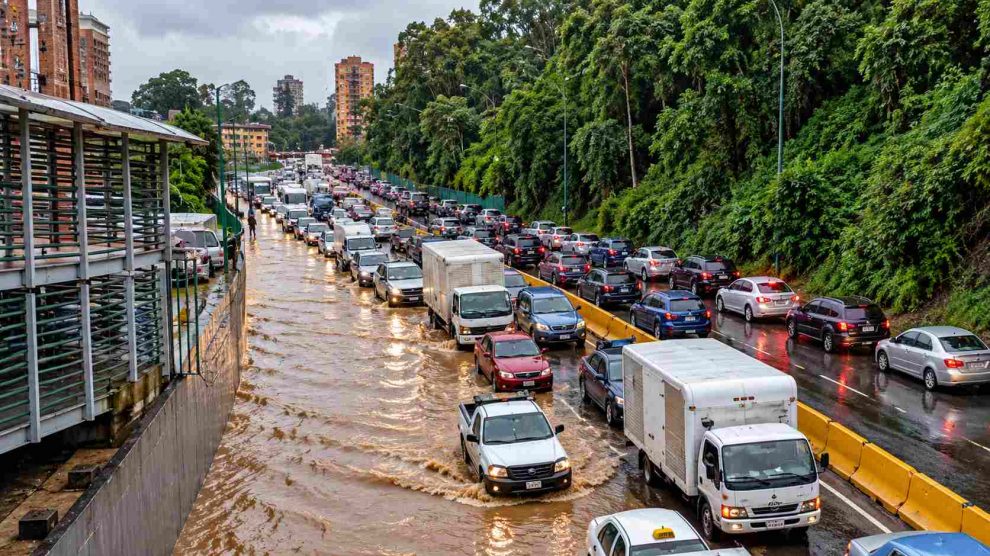lluvia carretera panamericana