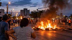 protestas por apagones