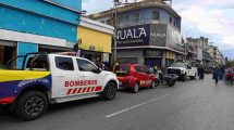Colapso parcial de local comercial en Maracay