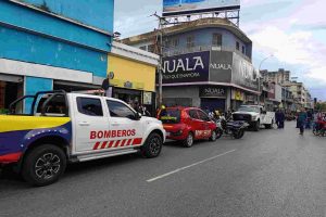 Colapso parcial de local comercial en Maracay