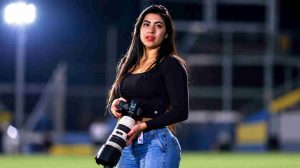 Adriana Caballero fotógrafa paraguaya. Polémica con club deportivo