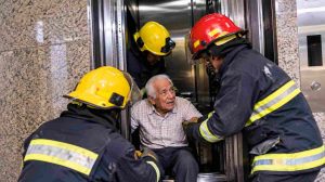 rescate en un ascensor