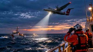 Buscan avión en altmar