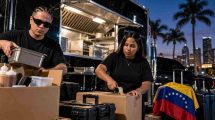Pareja venezolana cerrará su food truck en Florida y regresará al país