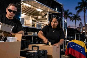 Pareja venezolana cerrará su food truck en Florida y regresará al país