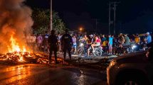 Protesta por falta de electricidad