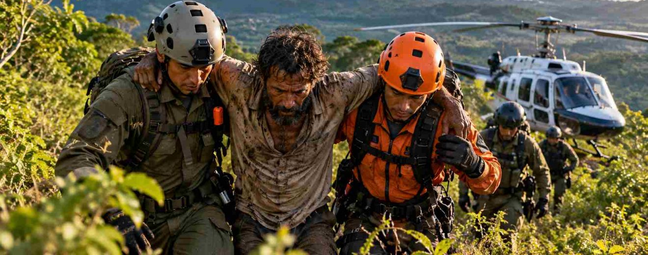 rescate en montaña