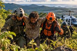 rescate en montaña