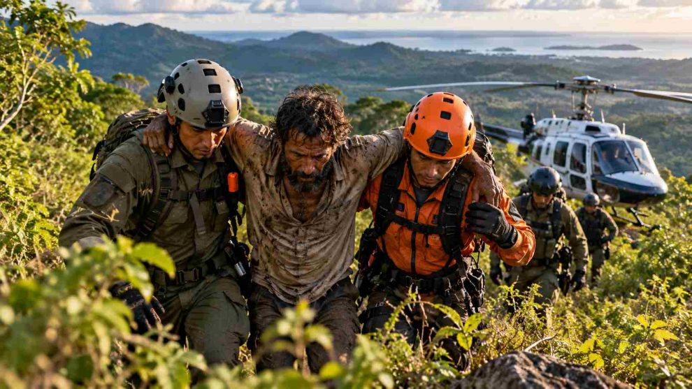 rescate en montaña