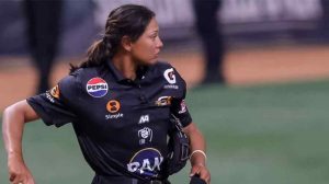 Wanda Rodríguez primera umpire principal LVBP