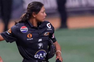 Wanda Rodríguez primera umpire principal LVBP