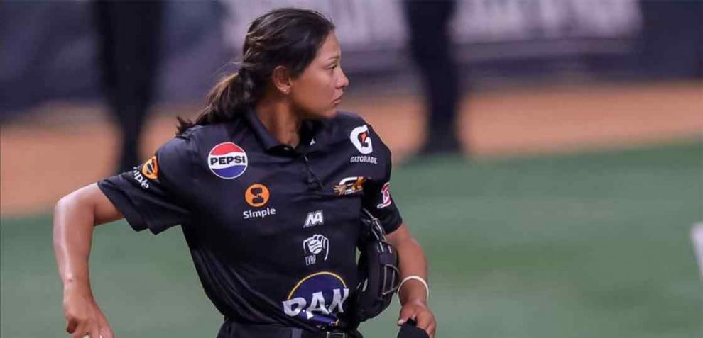Wanda Rodríguez primera umpire principal LVBP